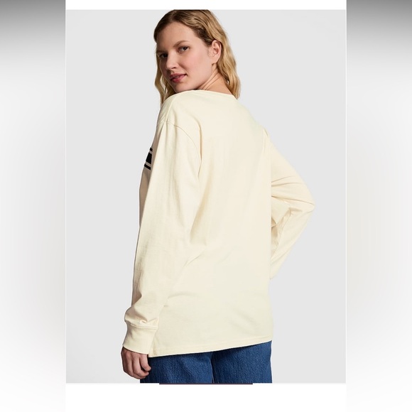 CAMPUS COTTON LONG-SLEEVE TEE - Picture 3 of 6